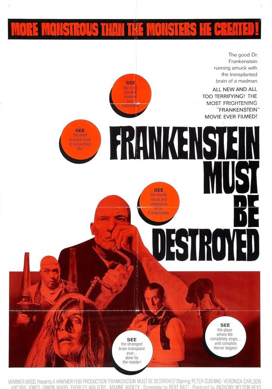 Frankenstein Must Be Destroyed                คืนชีพแฟรงเกนสไตน์                1969